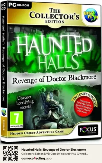Haunted Halls: Revenge of Doctor Blackmore Computer, United Kingdom box front