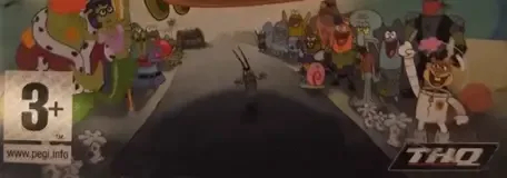 The SpongeBob SquarePants Movie, the PEGI square on its front