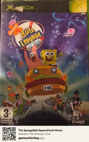 The SpongeBob SquarePants Movie Xbox, France box front