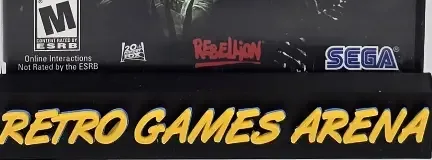 Aliens vs. Predator (2010), the ESRB box on its front
