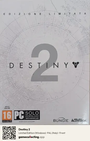 Destiny 2 Computer, Italy box front