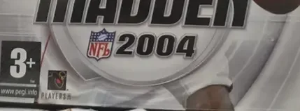 Madden NFL 2004, the PEGI square on its front