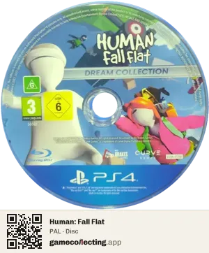 Human: Fall Flat PlayStation 4, PAL disc