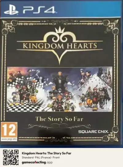 Kingdom Hearts: The Story So Far PlayStation 4, France box front