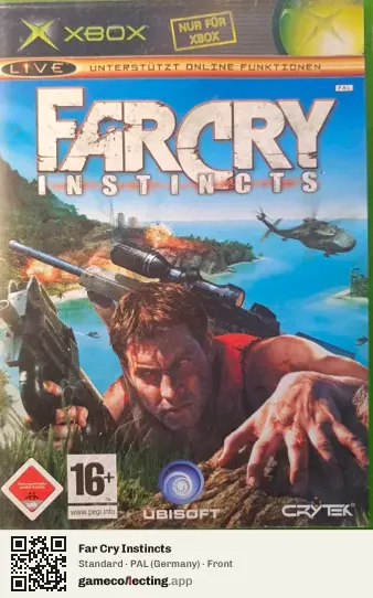 Far Cry Instincts Xbox, Germany box front