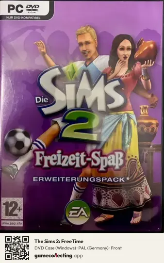 The Sims 2: FreeTime Computer, Germany box front