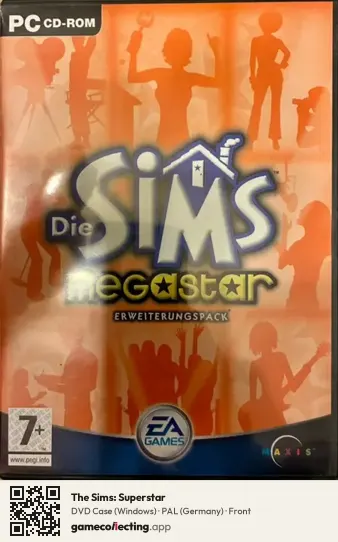 The Sims: Superstar Computer, Germany box front