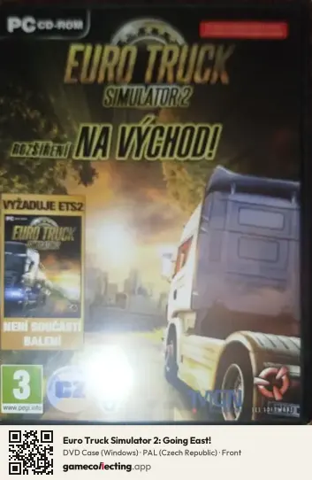 Euro Truck Simulator 2: Going East! Computer, Czech Republic box front
