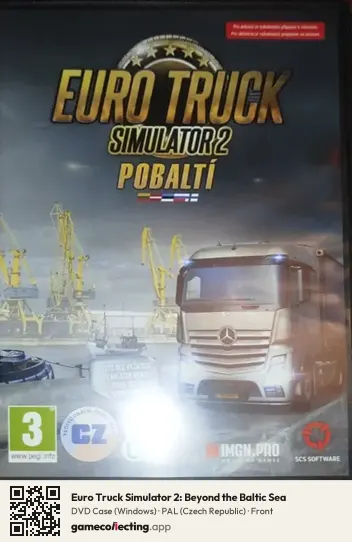 Euro Truck Simulator 2: Beyond the Baltic Sea Computer, Czech Republic box front