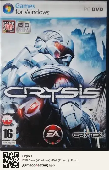 Crysis Computer, Poland box front