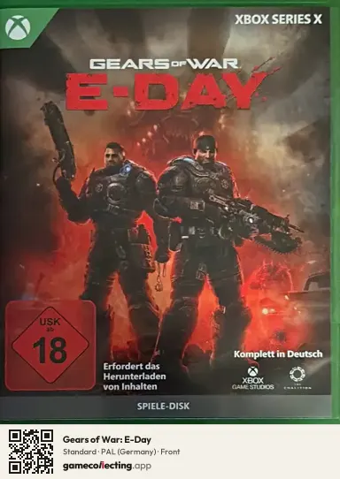 Gears of War: E-Day Xbox Series X, Germany box front