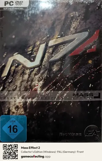 Mass Effect 2 Computer, Germany box front
