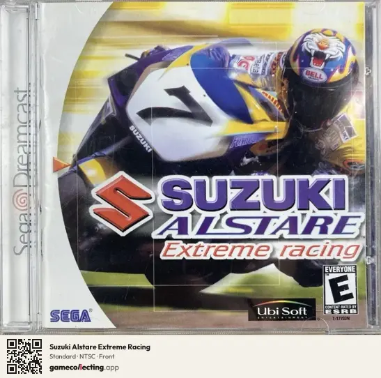 Suzuki Alstare Extreme Racing Sega Dreamcast, NTSC box front