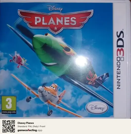 Disney Planes Nintendo 3DS, Italy box front