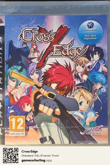 Cross Edge PlayStation 3, France box front