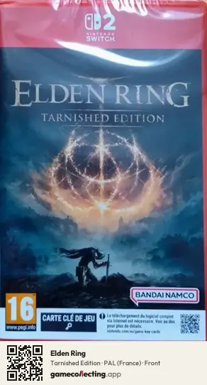 Elden Ring Nintendo Switch 2, France box front