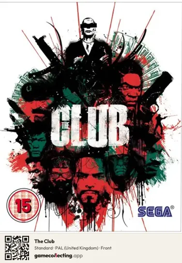 The Club PlayStation 3, United Kingdom box front