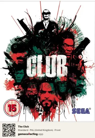 The Club PlayStation 3, United Kingdom box front