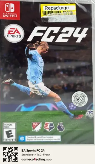 EA Sports FC 24 Nintendo Switch, NTSC box front