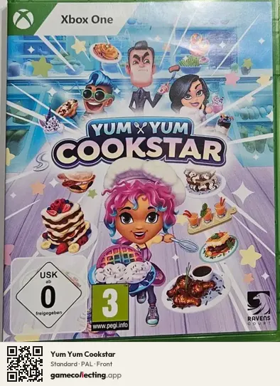 Yum Yum Cookstar Xbox One, PAL box front