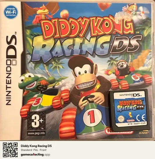 Diddy Kong Racing DS Nintendo DS, PAL box front