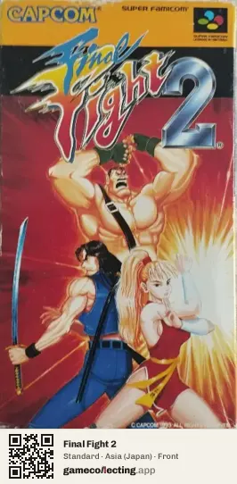 Final Fight 2 Super Nintendo Entertainment System, Asia box front