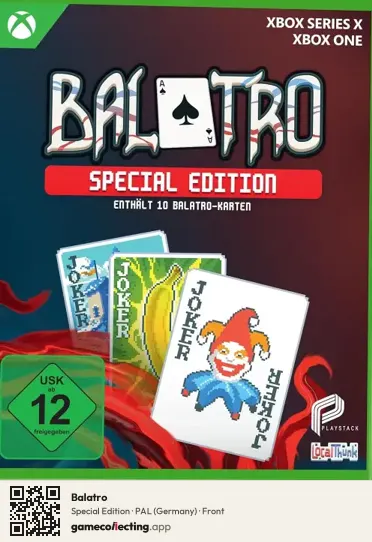 Balatro Xbox Series X, Germany box front