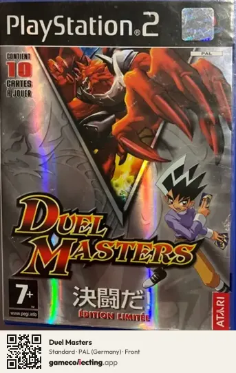 Duel Masters PlayStation 2, Germany box front