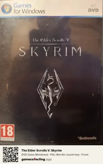 The Elder Scrolls V: Skyrim Computer, Nordic countries box front
