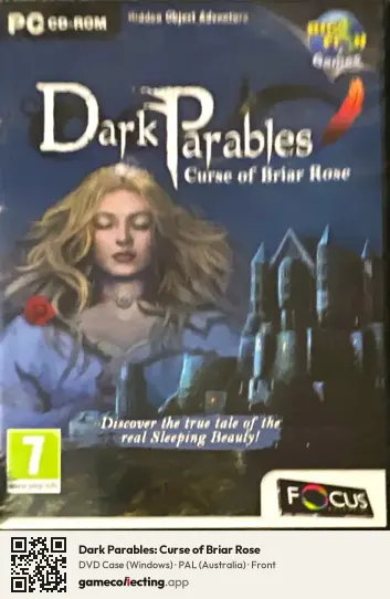 Dark Parables: Curse of Briar Rose Computer, Australia box front