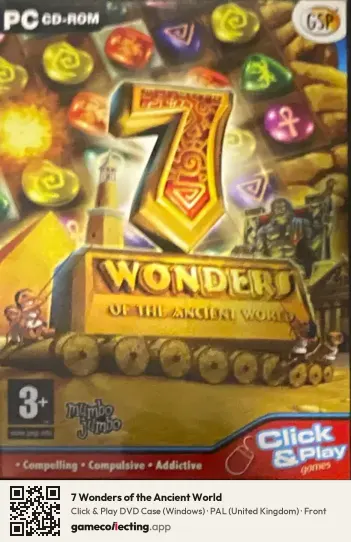 7 Wonders of the Ancient World Computer, United Kingdom box front