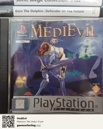 MediEvil PlayStation, Italy box front