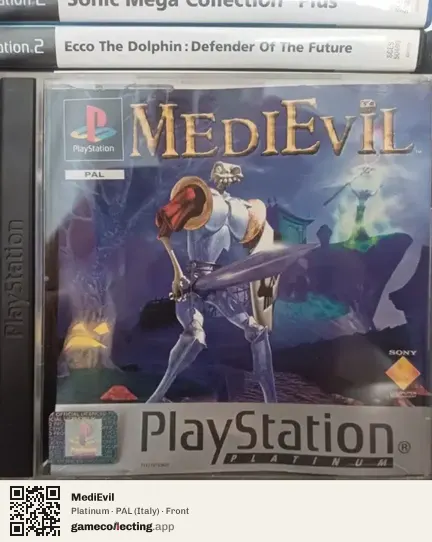 MediEvil PlayStation, Italy box front