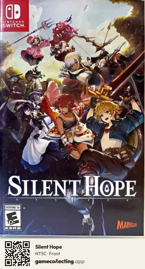 Silent Hope Nintendo Switch, NTSC box front