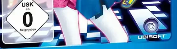 Just Dance 4, the USK square on its front
