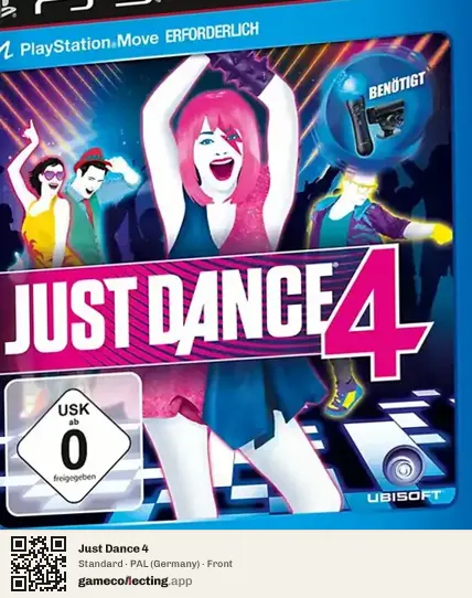 Just Dance 4 PlayStation 3, Germany box front