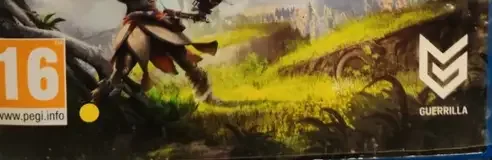 Horizon Zero Dawn, the USK square on its front