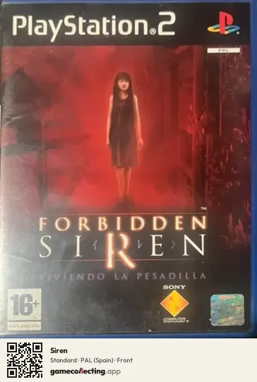 Siren PlayStation 2, Spain box front