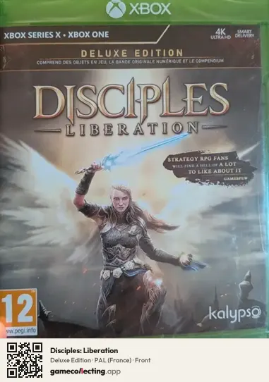 Disciples: Liberation Xbox Series X, France box front