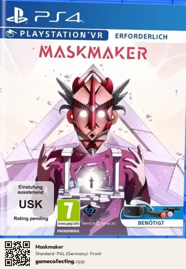 Maskmaker PlayStation 4, Germany box front