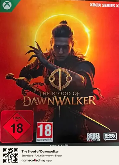 The Blood of Dawnwalker Xbox Series X, Germany box front