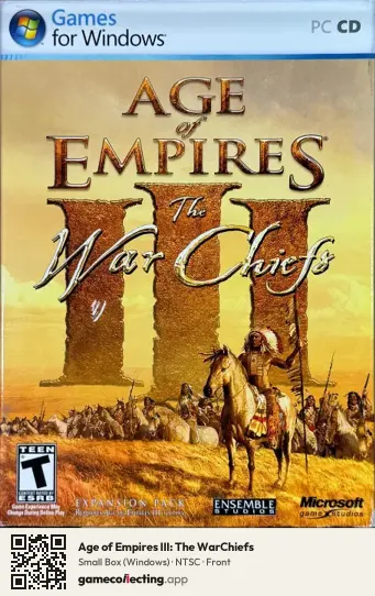 Age of Empires III: The WarChiefs Computer, NTSC box front