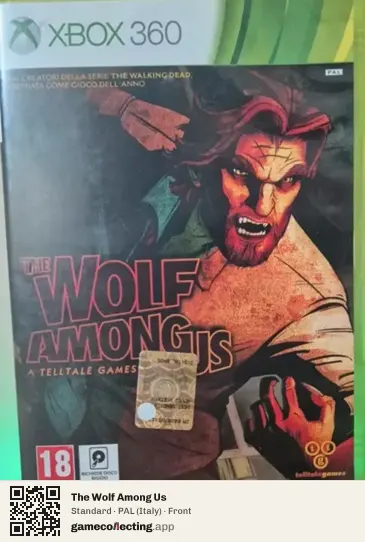 The Wolf Among Us Xbox 360, Italy box front