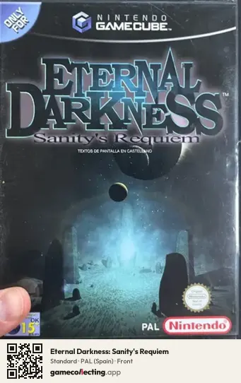 Eternal Darkness: Sanity's Requiem Nintendo GameCube, Spain box front