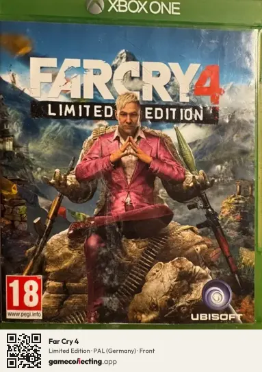Far Cry 4 Xbox One, Germany box front