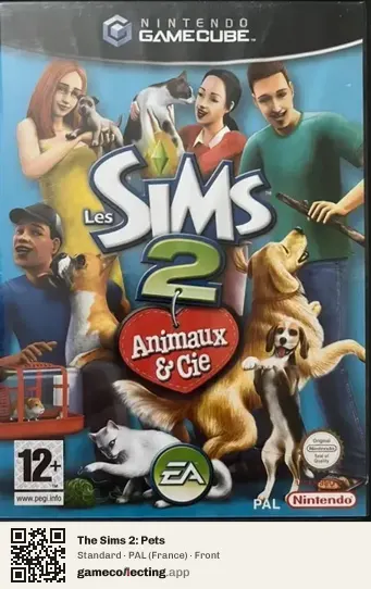 The Sims 2: Pets Nintendo GameCube, France box front