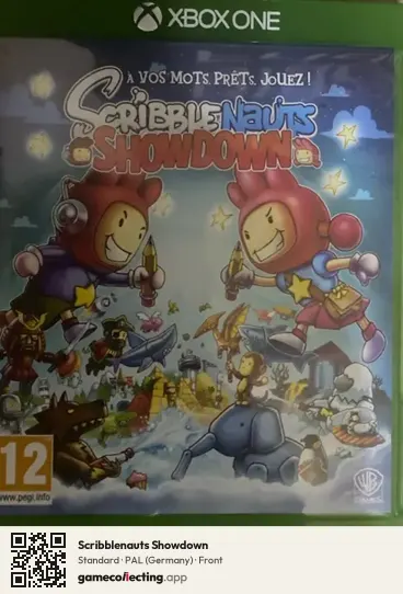 Scribblenauts Showdown Xbox One, Germany box front