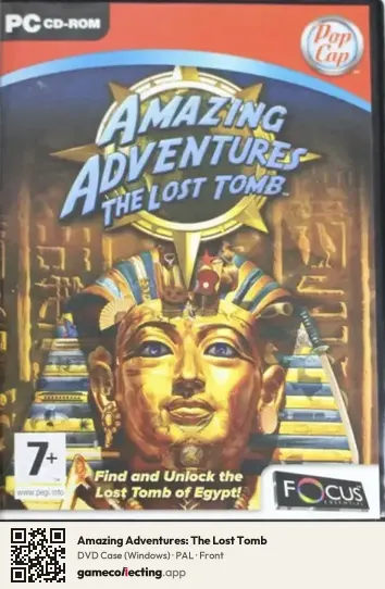 Amazing Adventures: The Lost Tomb Computer, PAL box front