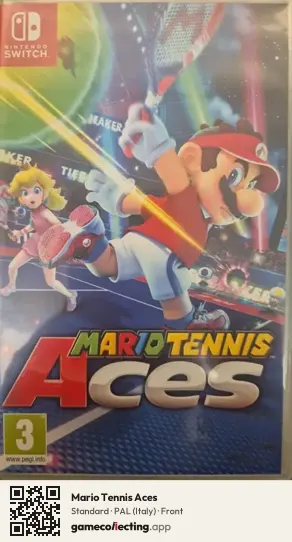 Mario Tennis Aces Nintendo Switch, Italy box front