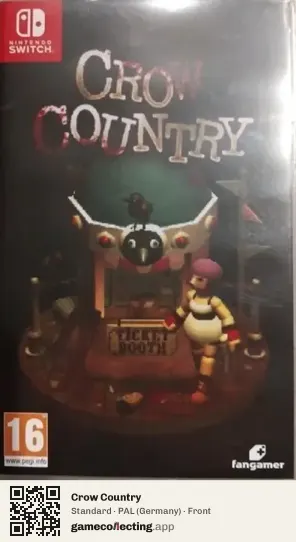 Crow Country Nintendo Switch, Germany box front